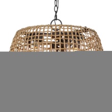 Golden 1067-O3P NB-MAW - Golden Lighting Piper 3-light Outdoor Pendant in Natural Black